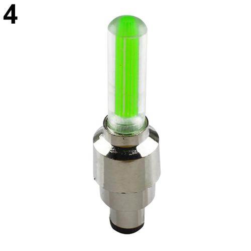 Ghxdryuru 1 Pc Bicycle Cycling Bike Car Motor Tyre Tire Valve Wheel LED Lights Bulbs