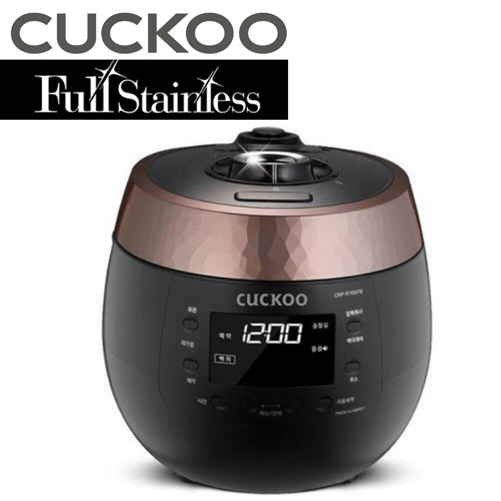 CUCKOO CRPR108FB Electric Pressure Rice Cooker for 10 People Fast