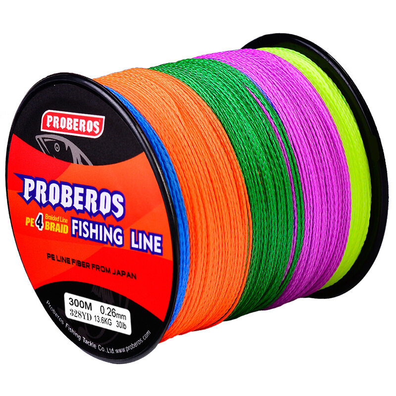 Proberos Fishing Line Multicoloured Japanese Original Silk 300m 4