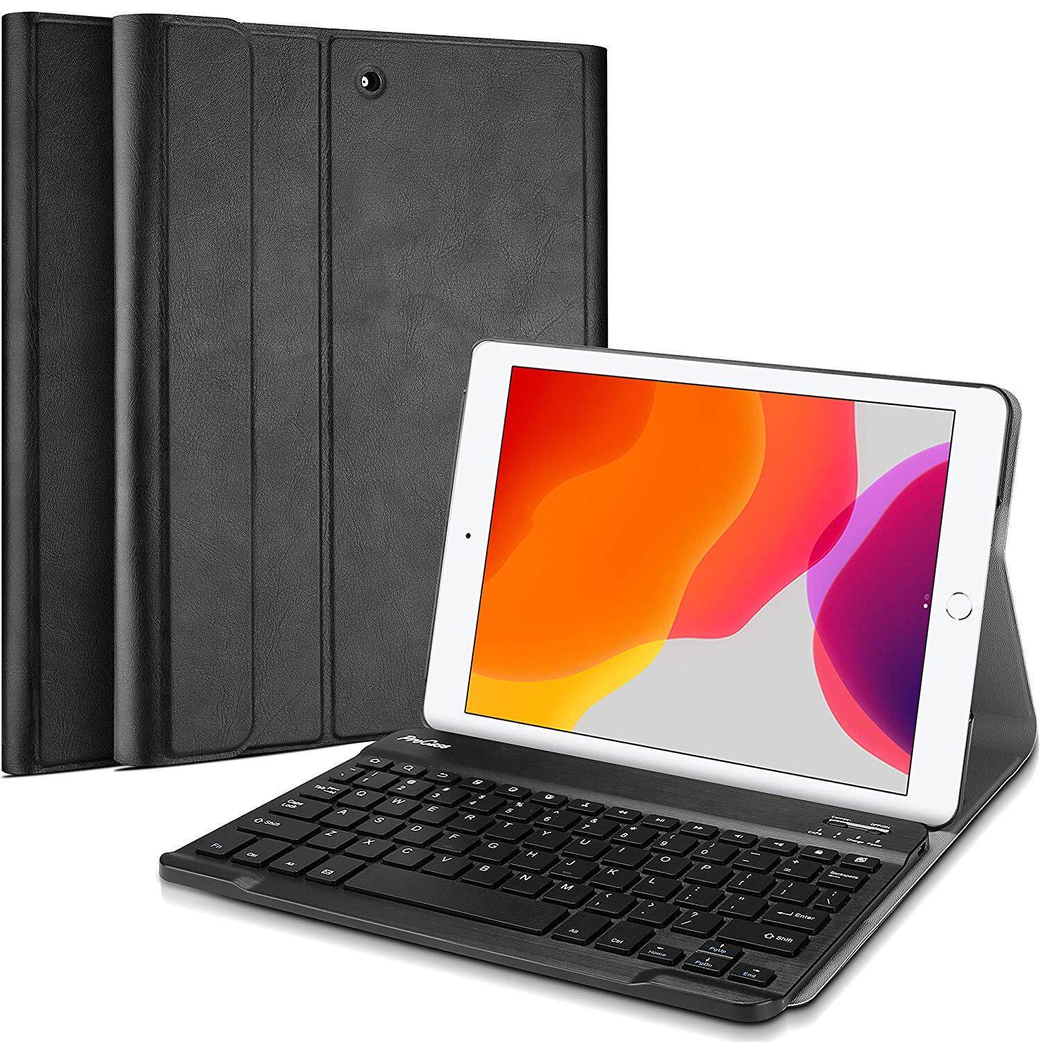 Keyboard Case for iPad Air 11 2024,Stand Flip Smart Cover with Detachable Bluetooth Keyboard for iPad Air 5/Air 4/Air 3, iPad Pro 11, iPad 10th/9th/8th/7th/6th/5th, iPad Mini 6