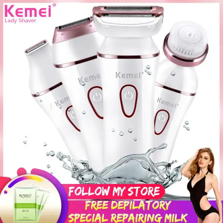 kemei lady shaver 4 in 1