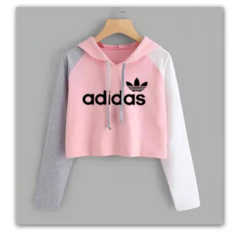 lazada crop top hoodie
