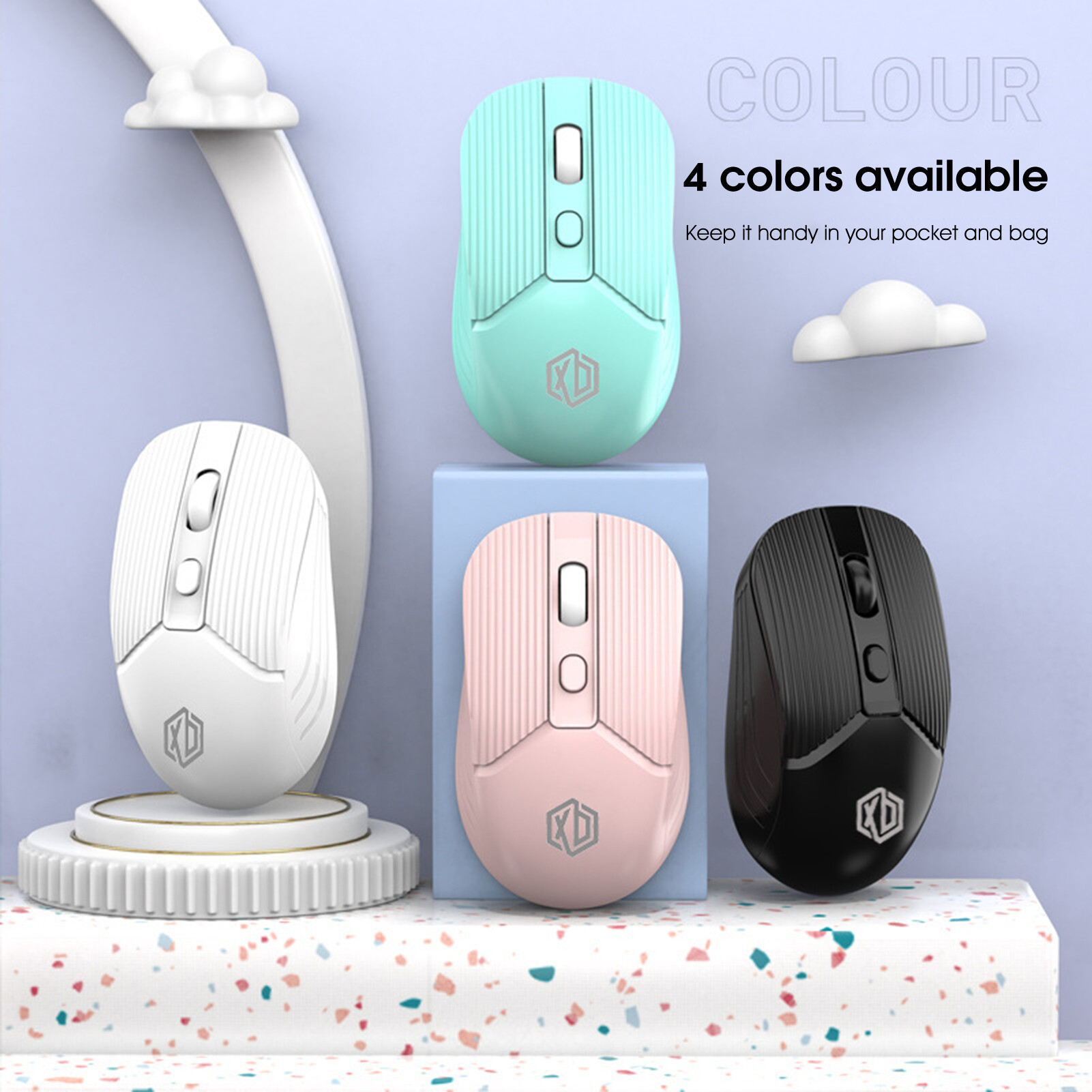 Chuột Không Dây F4 Chuột Máy Tính 2.4 Có Thể Sạc Lại Độ Chính Xác Cao Phổ Biến Hai Chế Độ 5.0 GHz/Tương Thích Bluetooth Cho Máy Tính Để Bàn Chuột Máy Tính Hữu Ích