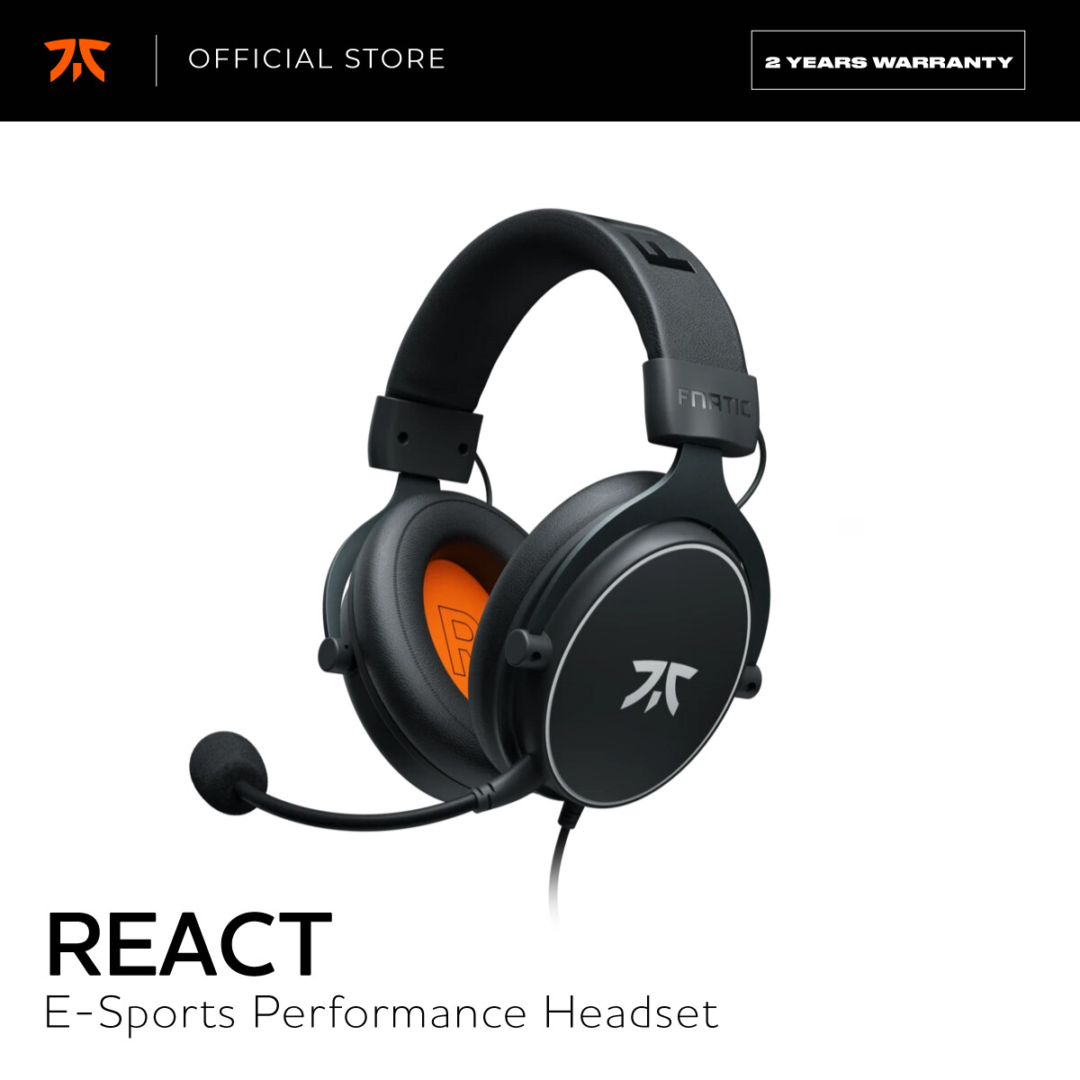Fnatic Gear REACT eSports Performance Headset Lazada