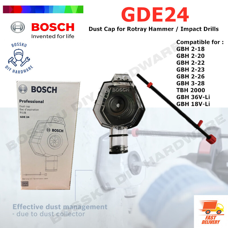 BOSCH GDE24 Dust Cup / Cap Collector Collection Cover Suitable for all BOSCH SDS Plus Rotary Hammer BOSSKU