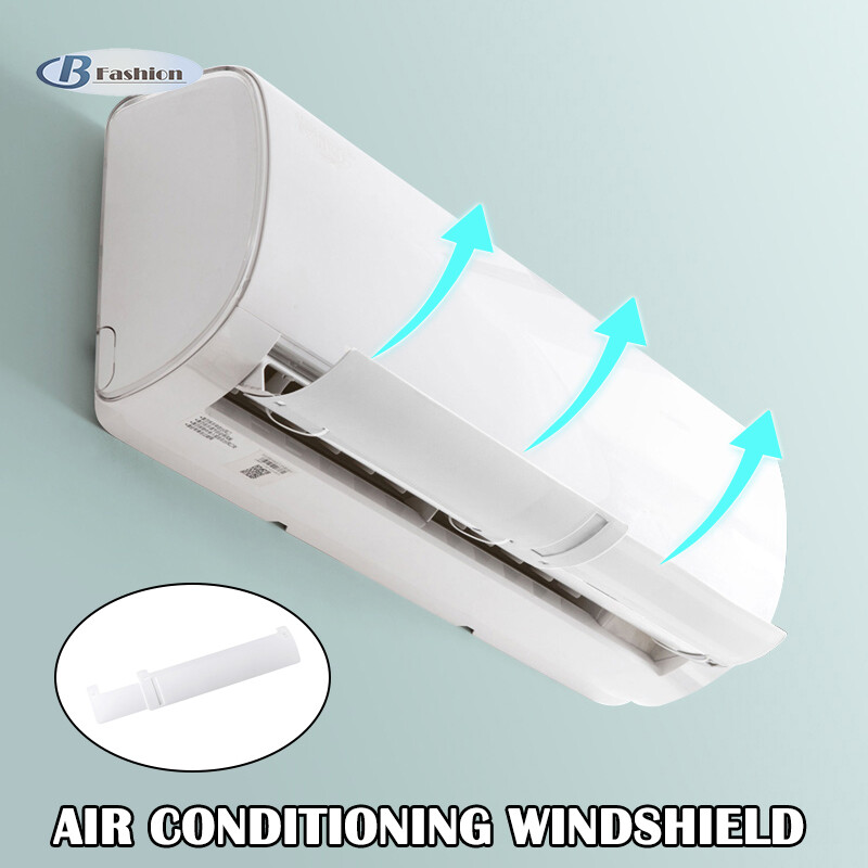 B-F Air Conditioner Windshield Cold Wind Deflector Retractable Baffle for Home Office Hotel