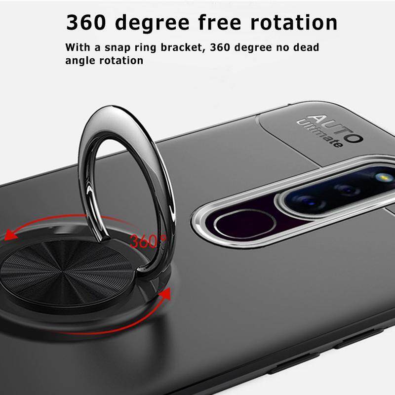 Giá For OPPO F11 Pro Soft Stand Phone Case With Magnetic Car Bracket