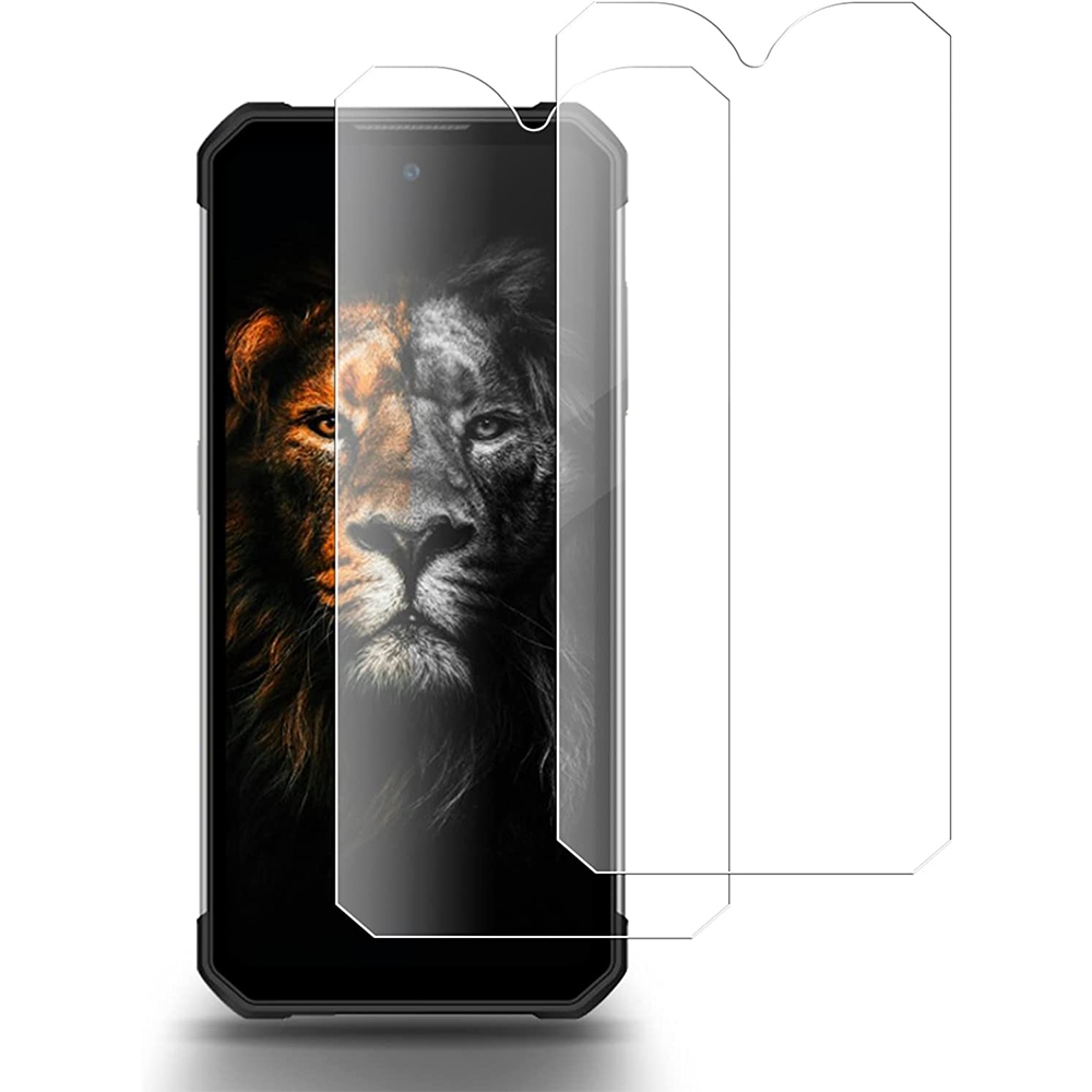 【Hot Sale】 2PCS Screen Protector for Oukitel WP19 WP17 Tempered Glass Screen Protector 2.5D 9H Protective Film Protection Anti Fingerprint