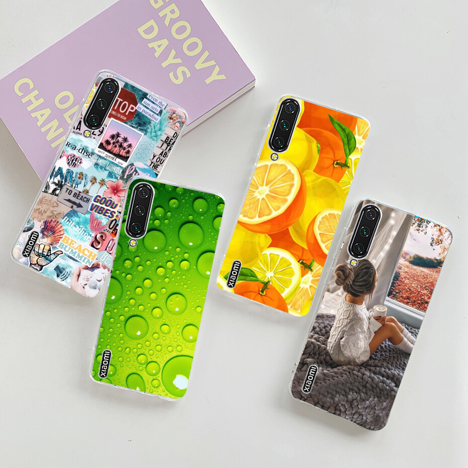 Dành cho xiaomi mi a3 ốp điện thoại ốp lưng silicon tpu mềm in hình dễ thương, ốp cho xiaomi mi a3 / cc9e