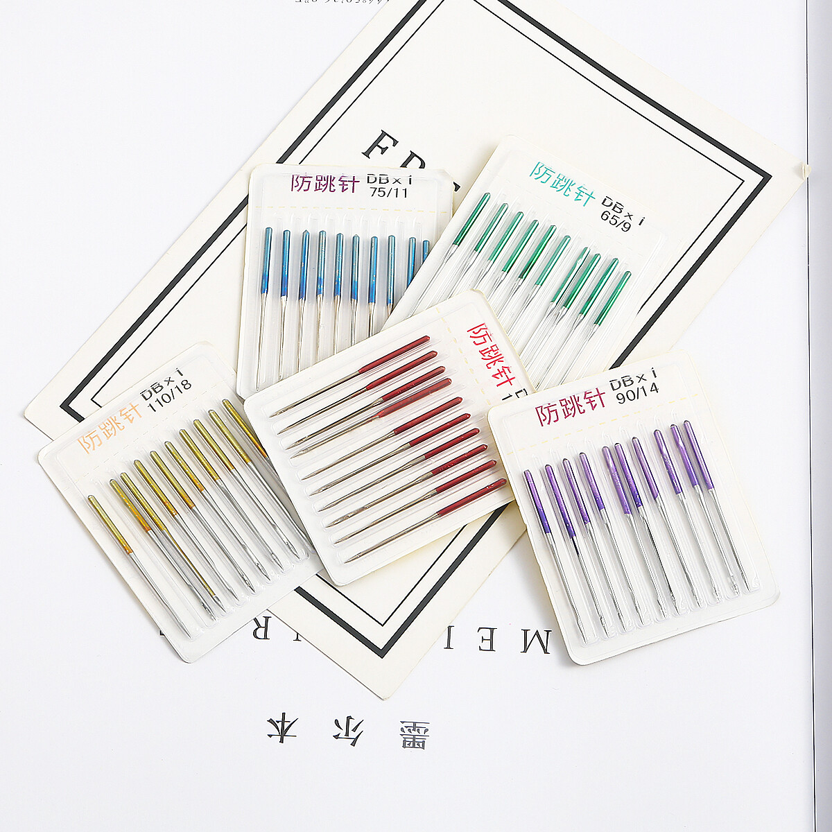 Kim Máy Chống Nhảy Điểm Thường Thông Dụng 10 Cái/túi 38Mm Cho Máy May Gia Đình Dụng Cụ May Vải Co Giãn Tự Làm