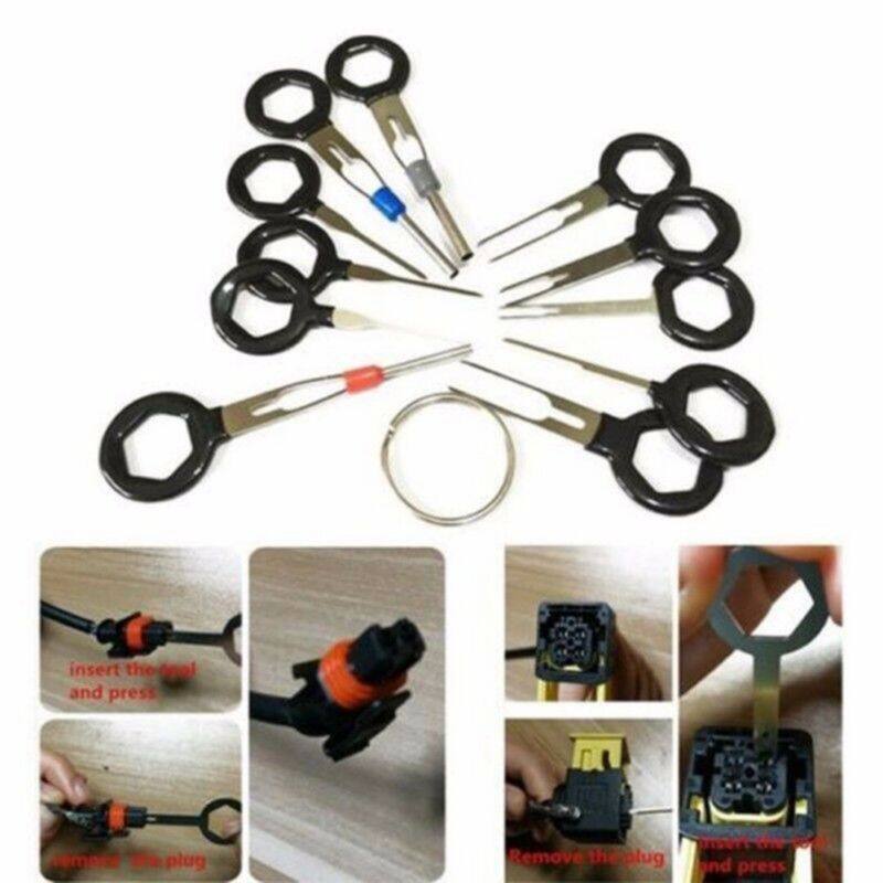 21 Chiếc Dụng Cụ Tháo Thiết Bị Đầu Cuối Dây Điện Xe Hơi Dụng Cụ Tháo Chốt Nối Dây