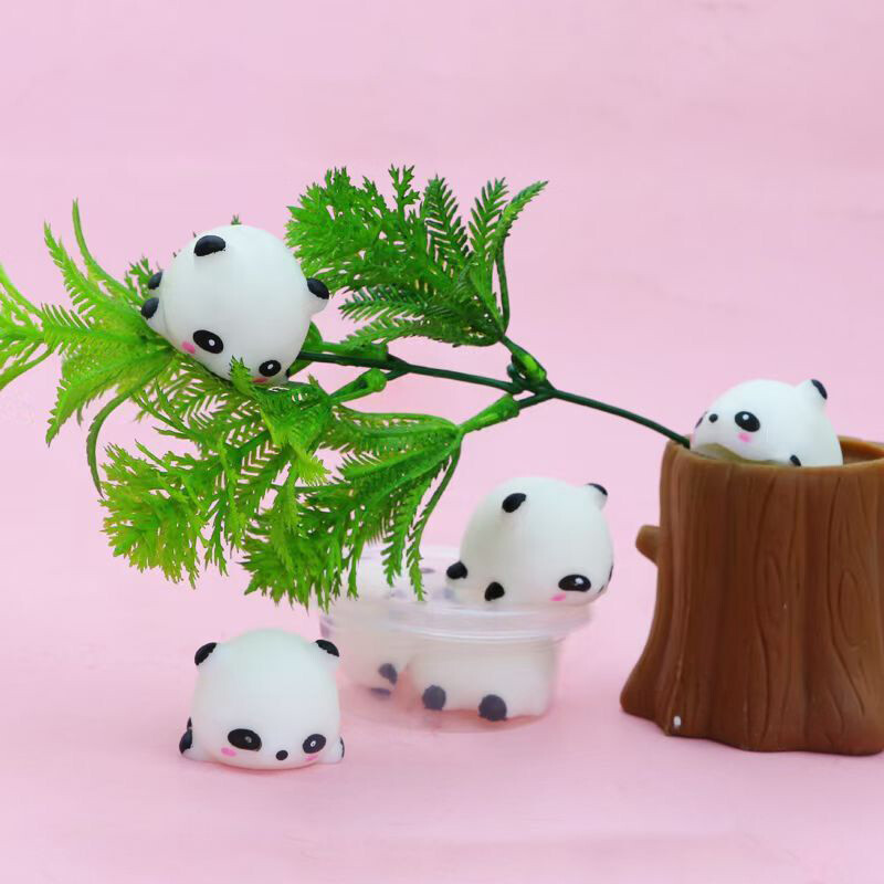 Banbi Mochi Squishy Panda Slow Rising Squeeze Healing Fun Kids Toy Stress Reliever