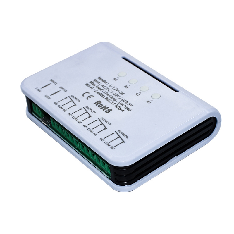 For Ewelink Relay 4CH Smart Home Switch Module Wifi 16A Relay Radio Frequency Remote Control Smart Timer