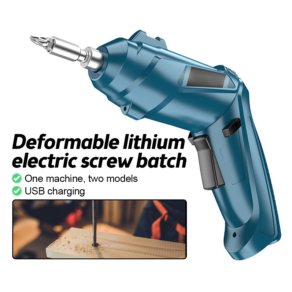 3.6V Electric screwdriver Multi-function rechargeable lithium screwdriver Screwdriver Mini screwdriver set Electric drill