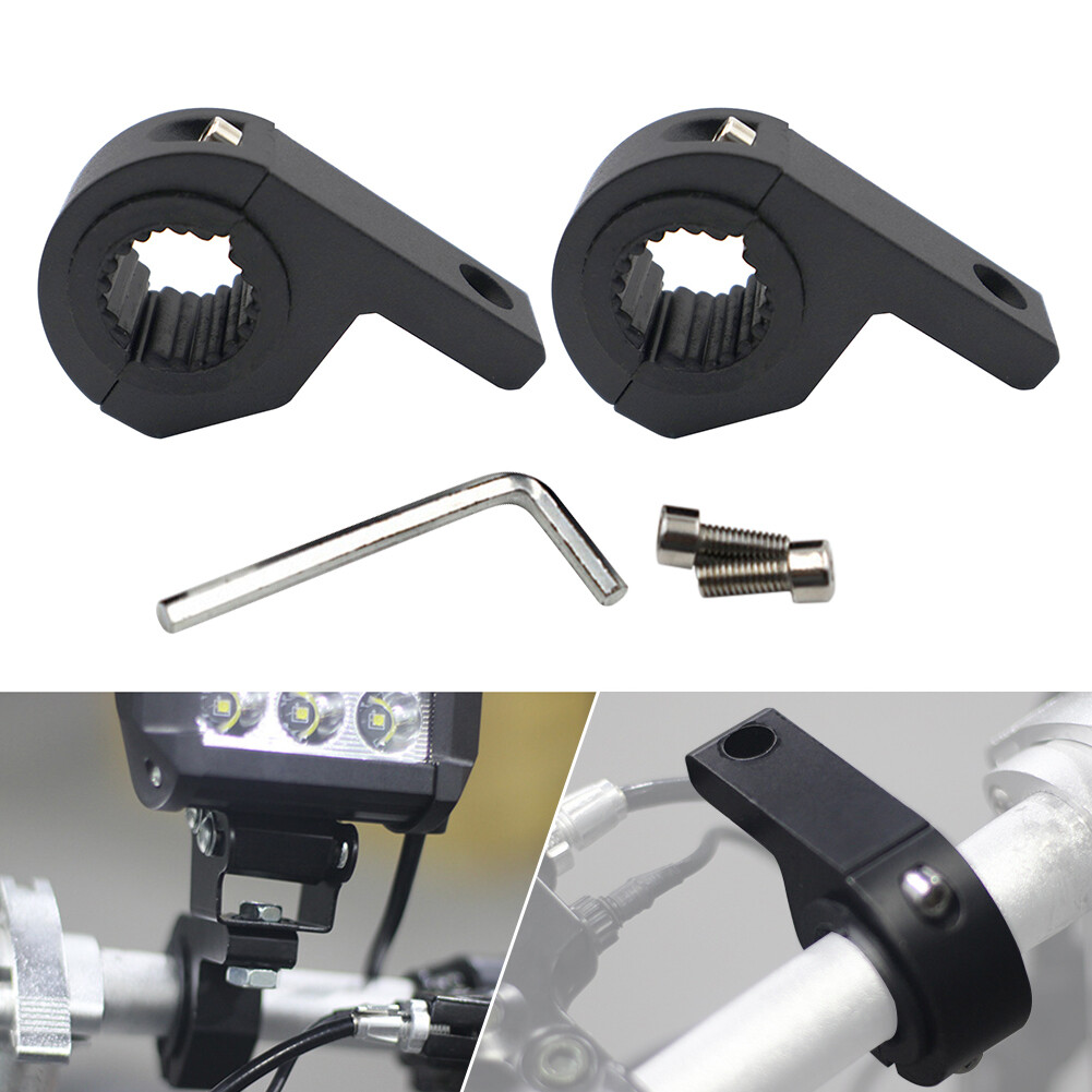 BC Motorcycle LED Headlight Clamps Brackets Tube Clamp Mount Kit For Motorcycle Spotlights Or Fog Light Mount Motorbike Accessories