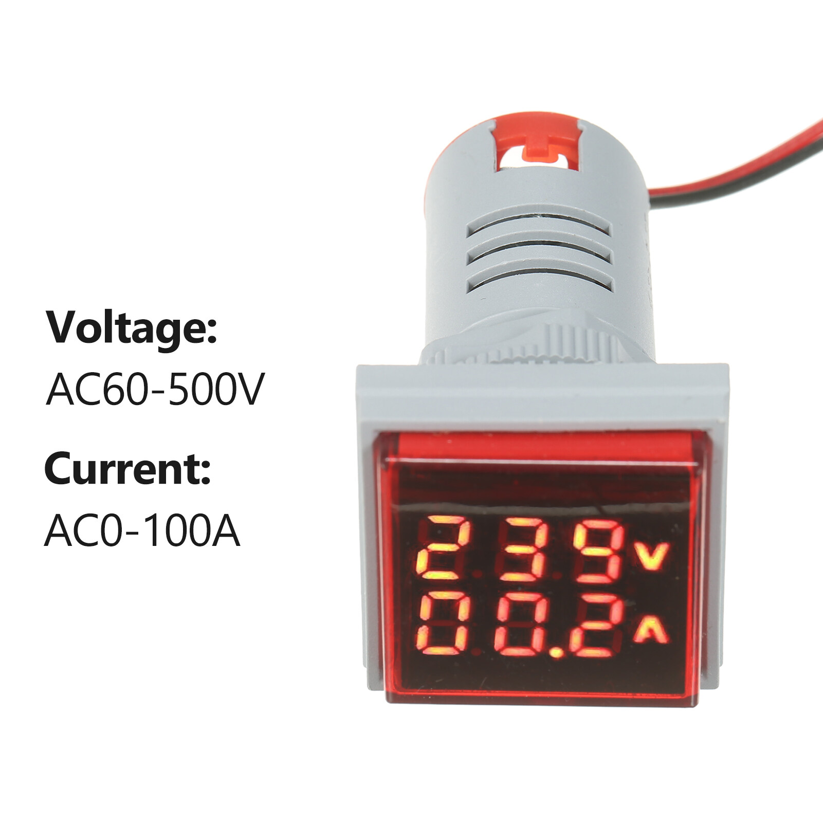 Smart Sensor Mini Square Digital Voltammeter Voltammeter Ammeter