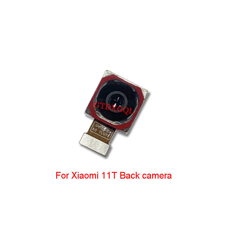 Original Front Back Camera For Xiaomi 11T / Xiaomi 11T Pro Main Facing Camera Module Flex Cable Replacement Spare Parts