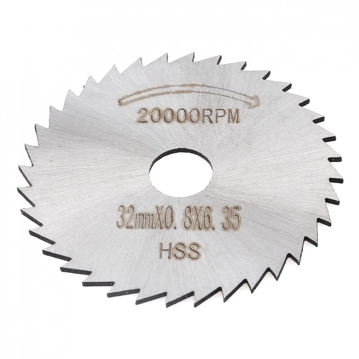 ChgImposs 32mm HSS High Speed Steel Mini Circular Multifunctional Saw Blade Cutting Tool