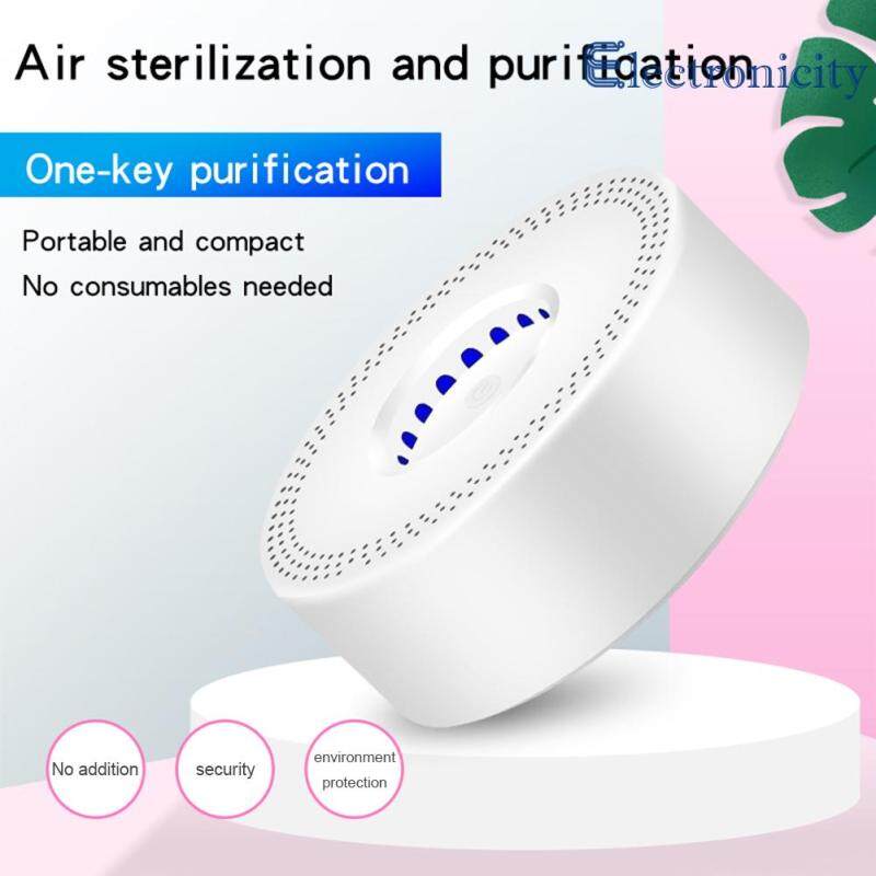 USB Charging Air Purifier Negative Ion Generator Air Cleaner Freshener Ozone Disinfection Machine Singapore