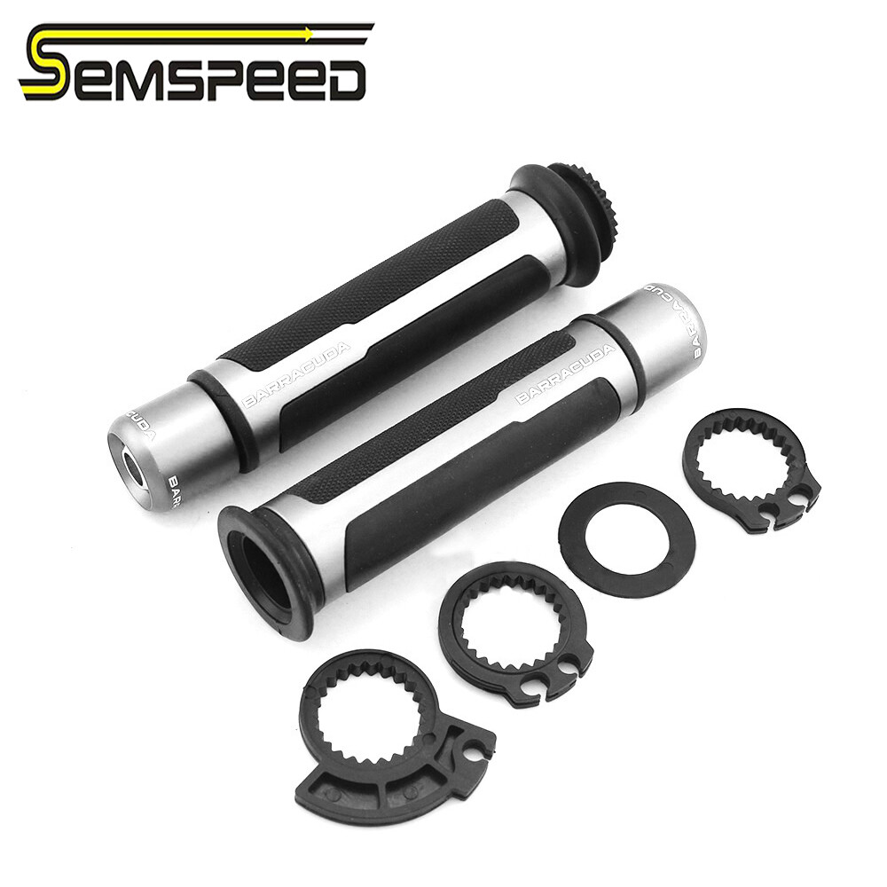 SEMSPEED 22mm Motorcycle Handle Bar Hand Grips Handlebar For Yamaha XMAX 400 300 250 125 NVX AEROX NMAX 155 150 125 V1 V2