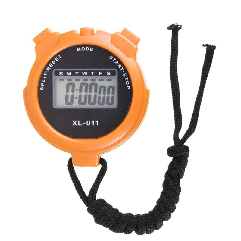 XL011 Portable Handheld Digital Display Sports Stop Watch Fitness Timer Counter Stopwatch