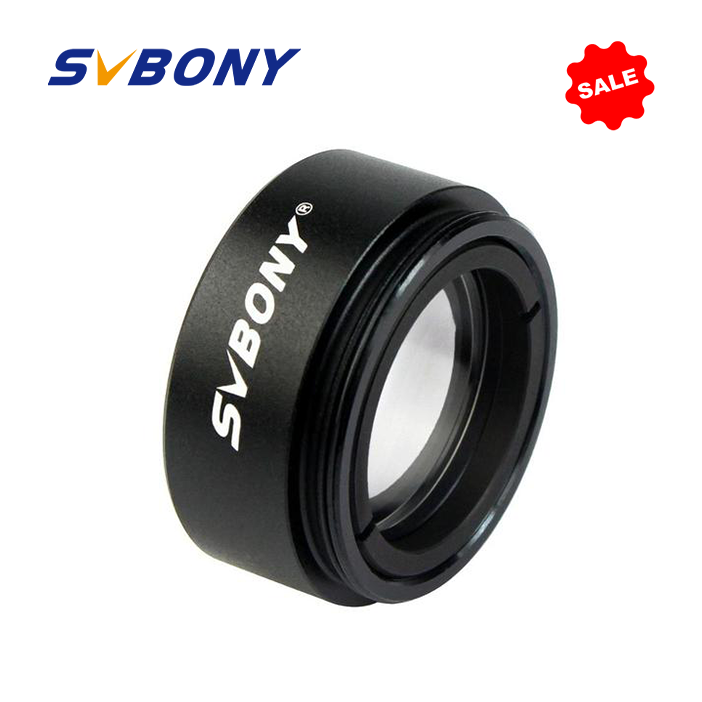 Svbony barlow lens 0.5x focal reducer thread m28x0.6 for 1.25 31.7mm telescope eyepiece