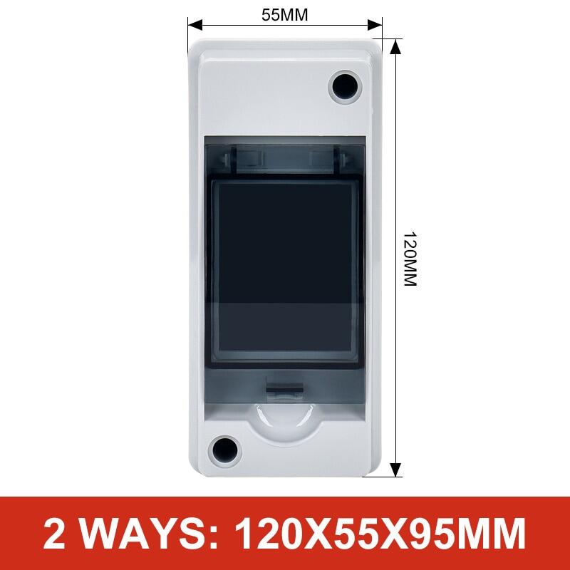 Hộp Phân Phối Điện Bằng Nhựa 5 8 12 15 18 24 Cách Hộp Ngắt Mạch Bảng Mạch Dây Nối MCB Chống Nước IP65 Ngoài Trời