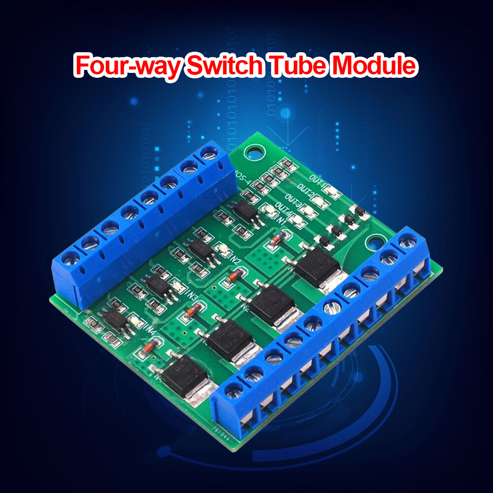 PLC Amplifier Board Driver Optocoupler 4-Channel MOS FET PLC Amplifier Board Driver Module