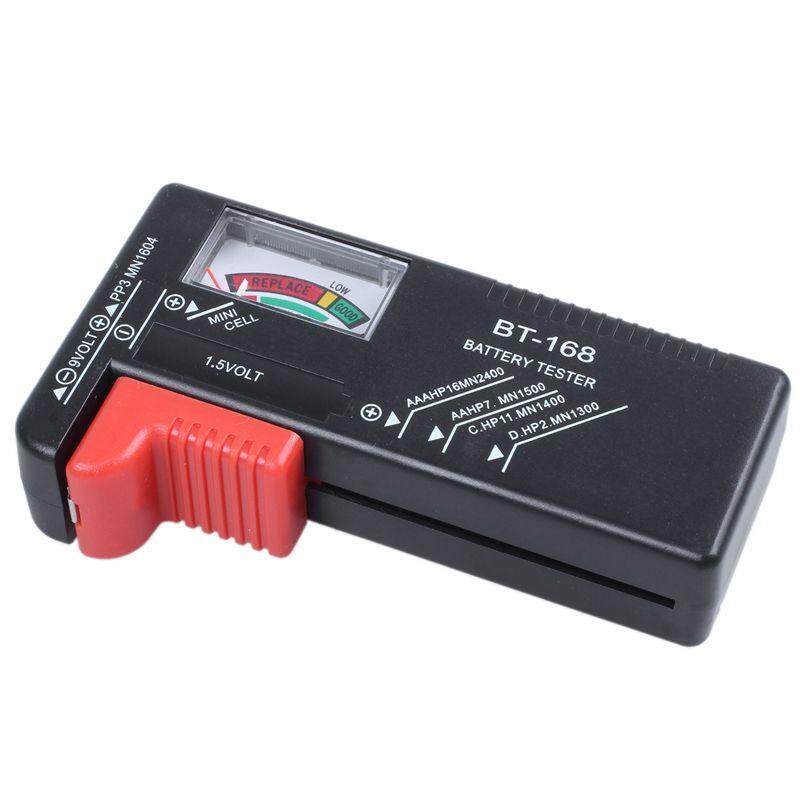 BT168 Universal Battery Checker Tester for AA AAA C D 9V 1.5V Button ...