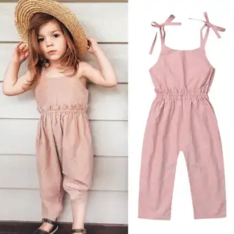 baby girl summer jumpsuit