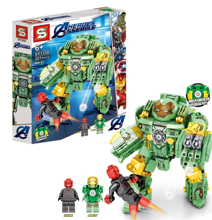 lego heroes assemble iron man