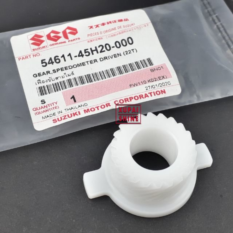 【XPS】Smash 115 Speedometer Gear 22T (Drum type) Suzuki Genuine Parts 54611-45H20-000 (61)