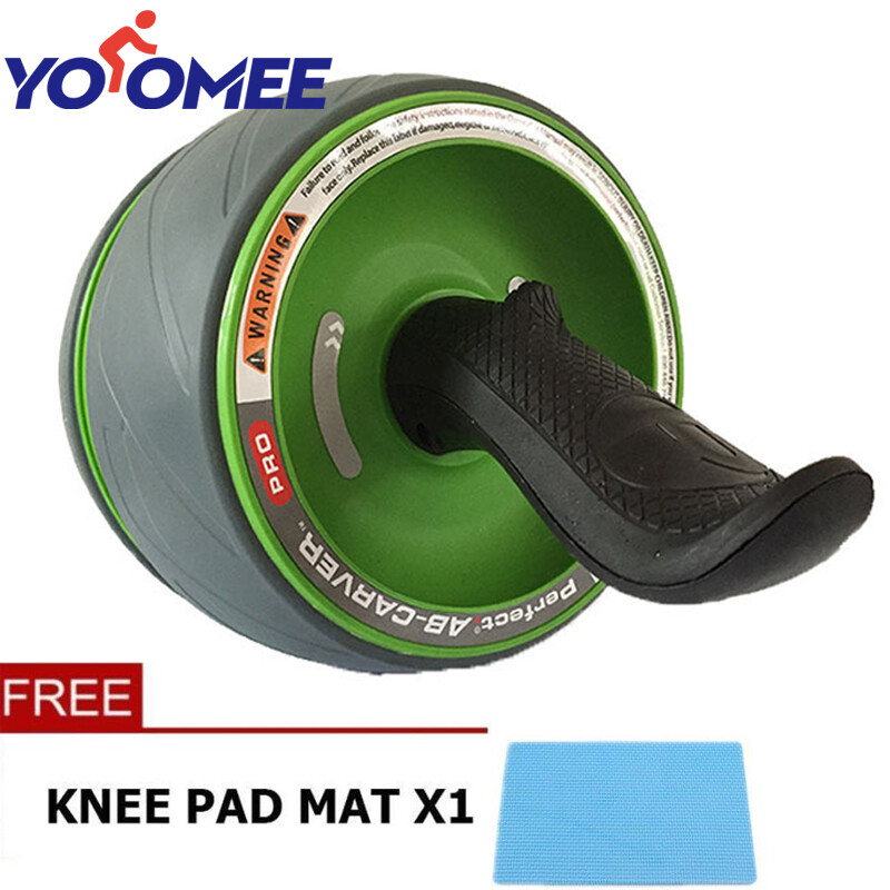 Yoomee Abdominal Wheel，Ab Carver Pro Roller for Core Workouts Abdominal Roller Abs Workout Fitness Machine Gym Perfect Fitness