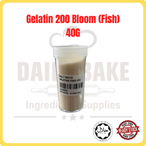 Gelatin Powder 200 Bloom Fish/Serbuk Gelatin 200 Bloom Ikan/吉利丁粉200