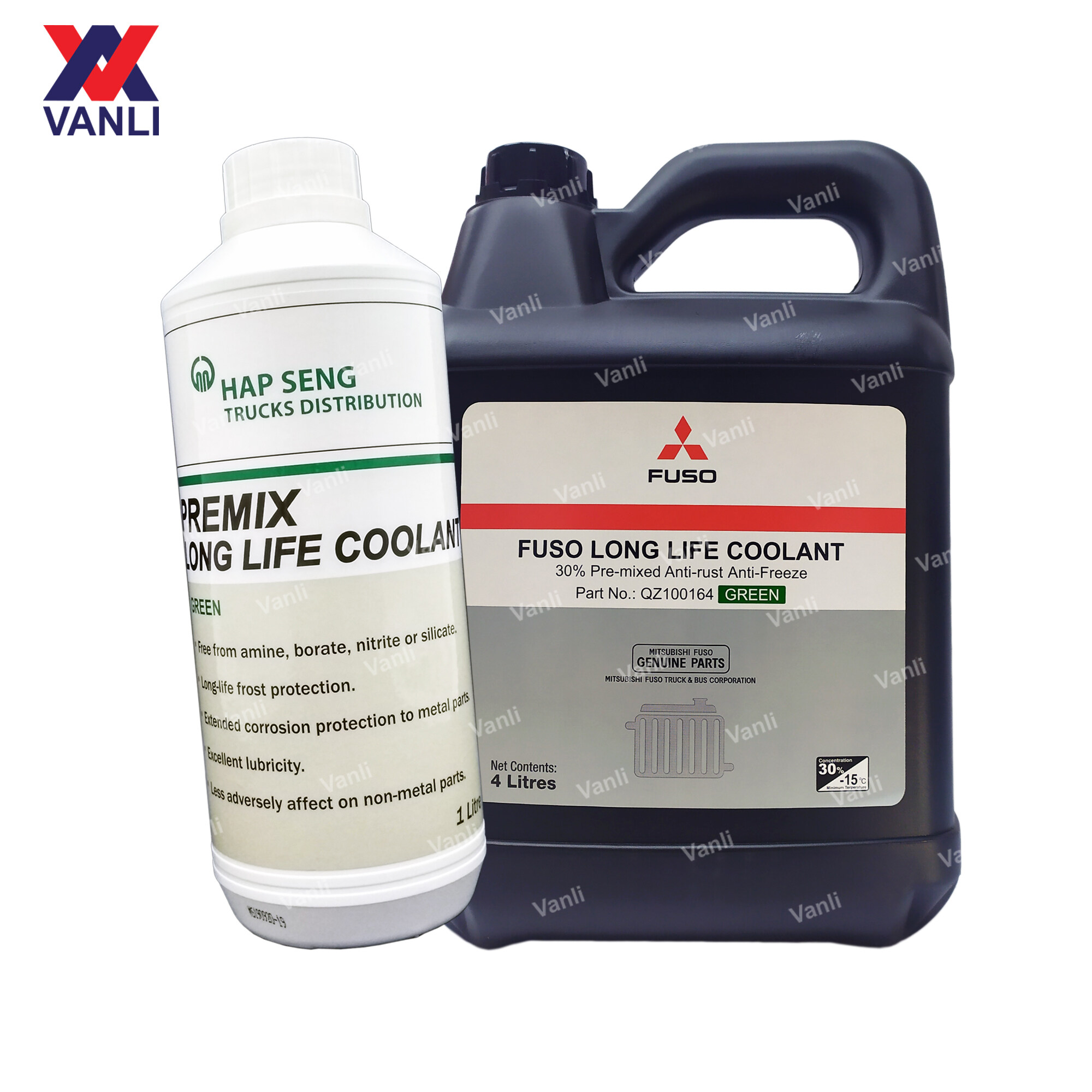 Mitsubishi Fuso / Hap Seng Premix Long Life Coolant (Green