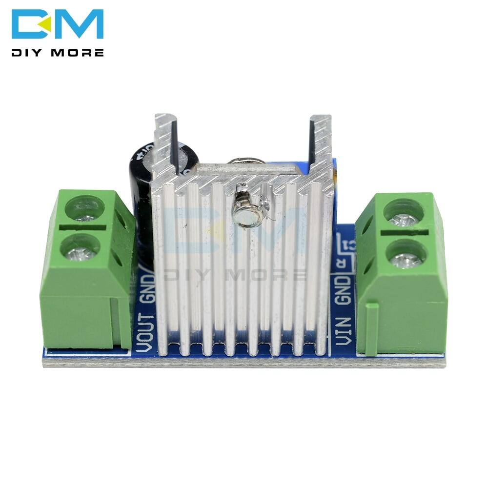 diymore Bộ chuyển đổi tuyến tính DC Buck Low Ripple Board Nguồn điện áp thấp Bộ điều chế tuyến tính có thể điều chỉnh LM317