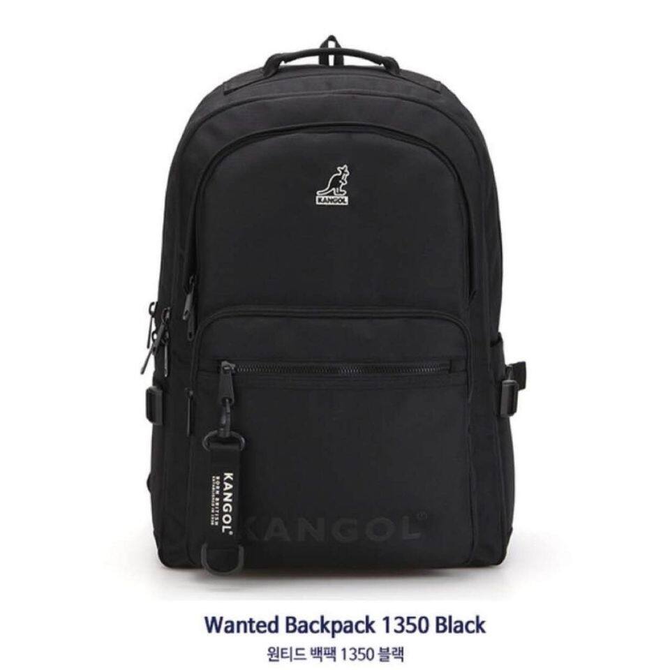 [Authentic] Kangol Backpack for Students Korean Internet Celebrity Large Capacity Computer Bag Commuter Schoolbag Trave