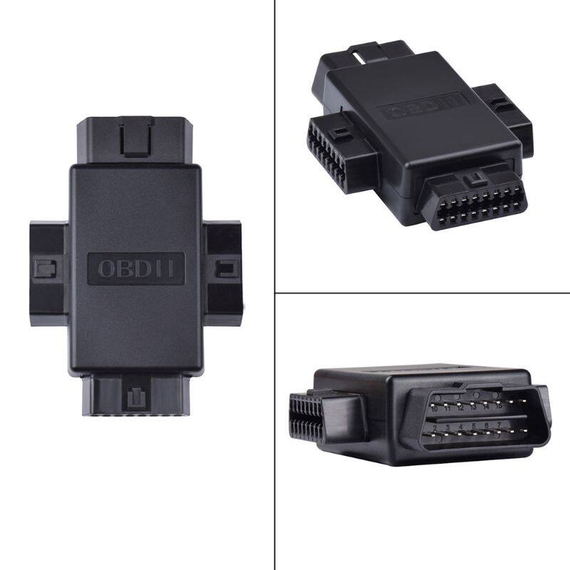 16 Pin OBD2 Car Connector Plug 1 Male To 3 Female Multi-function Diagnostic Cables Tool