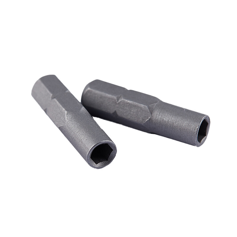 TOOL IMPROVER Screwdriver Bit Adapter Micro Inserts Bits 6.35mm 1/4" Adapter To 4mm Hex Holder