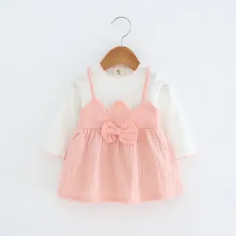 newborn long sleeve dress