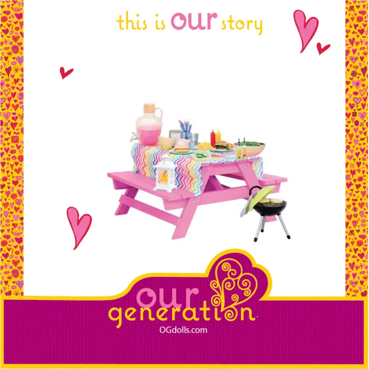 our generation picnic table