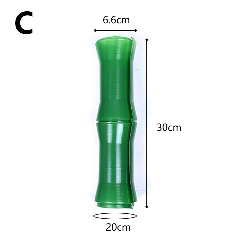 CIMABUE 1PC Wall Bamboo Bark Simulation Bark Plastic Birch Bark Artificial Plant Fake Tree Bark Indoor Pipe Decoration Water Pipe Column Natural