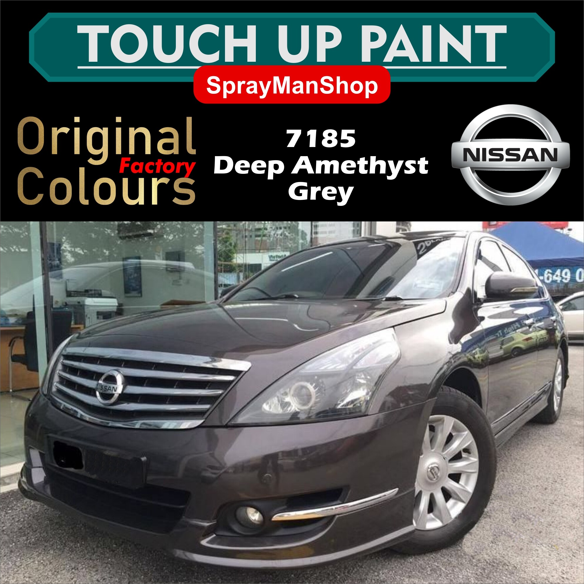 Touch Up Paint Nissan Teana 4in1 Original Factory Colours Car Paint