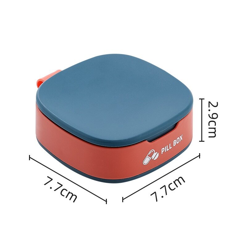 Hộp đựng thuốc Xách Tay Pha Chế 7 Ngày Hàng Tuần Nhỏ Nhỏ Ống đựng thuốc gọng nhỏ Thùng nhựa Trường Hợp Pha Chế Hộp đựng thuốc ES