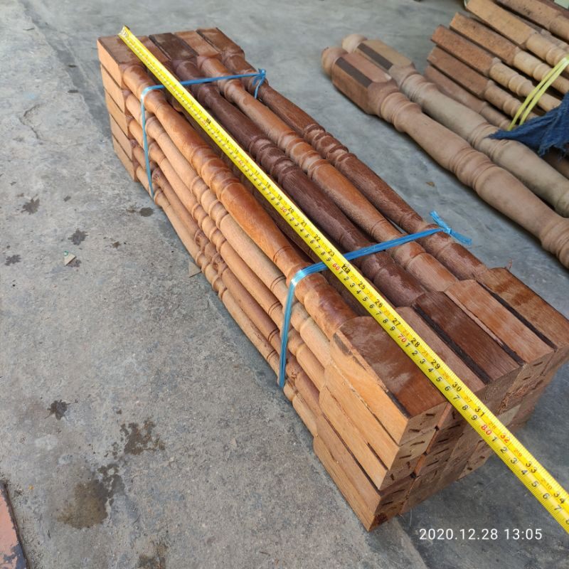 Kayu Larik / Tiang Pagar Larik / Pagar Musang / Tangga Lazada