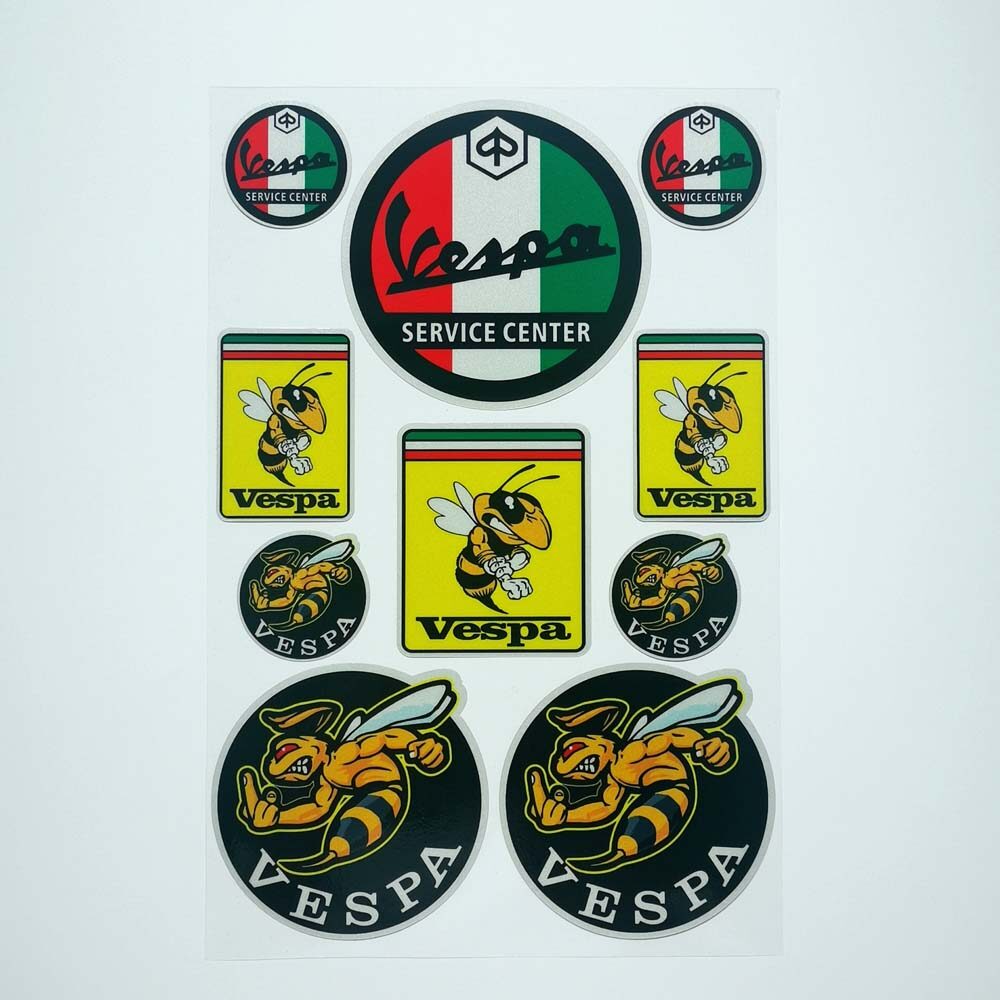 3D Motorcycle Decal Vespa Italy Stickers Special Edition Case for PIAGGIO VESPA GTS150 GTS 250 GTS300 GTS GTV 150 125 250 300 300ie