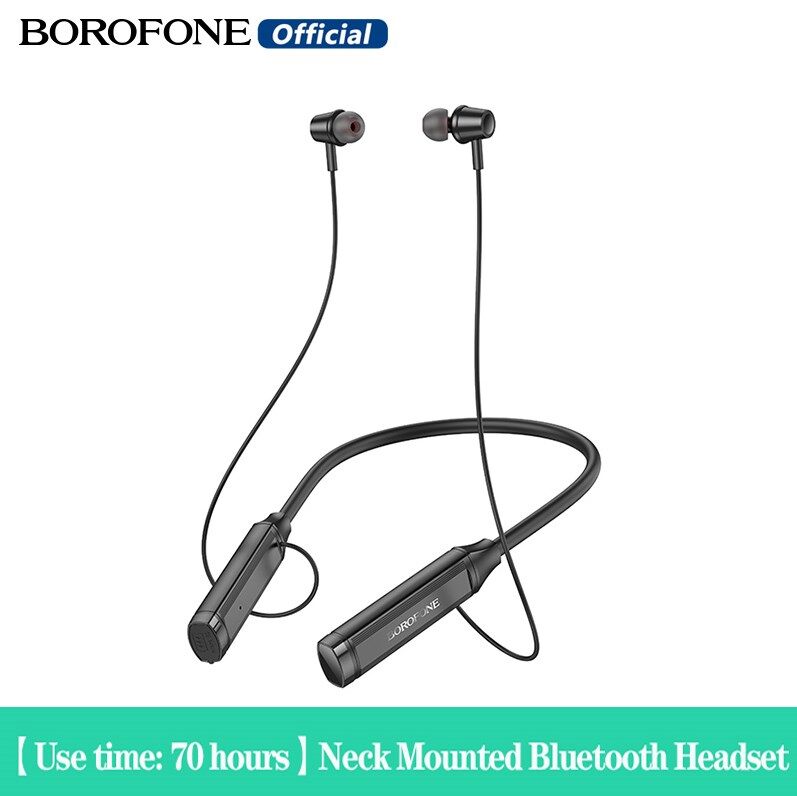 Borofone Mi Neckband Battery Life Borofone Tws Bluetooth Earphone