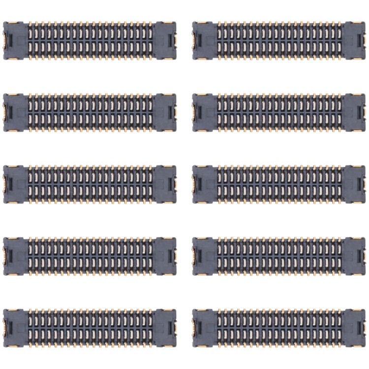 10pcs lcd display fpc connector on motherboard for xiaomi redmi note 9s / redmi note 9 pro max / redmi note 9 pro / redmi note 9 pro 4g