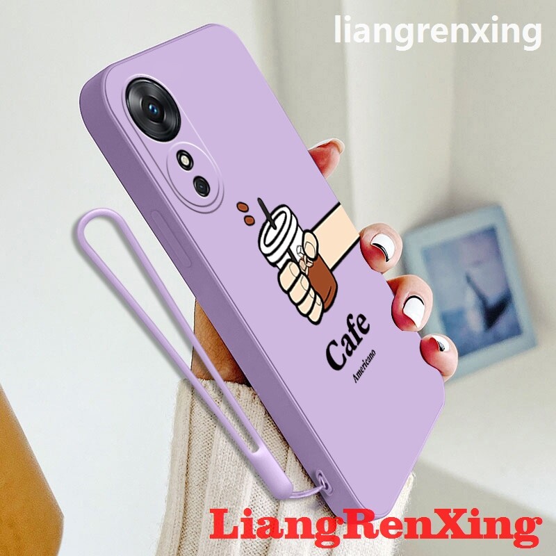 ốp lưng Vỏ bọc mềm OPPO A17 OPPO A17K 5G 2022 vỏ điện thoại bảo vệ Silicone lỏng vỏ Cản Sốc chống sốc mịn thiết kế mới ytsnkf02 đẹp viền vuông cute