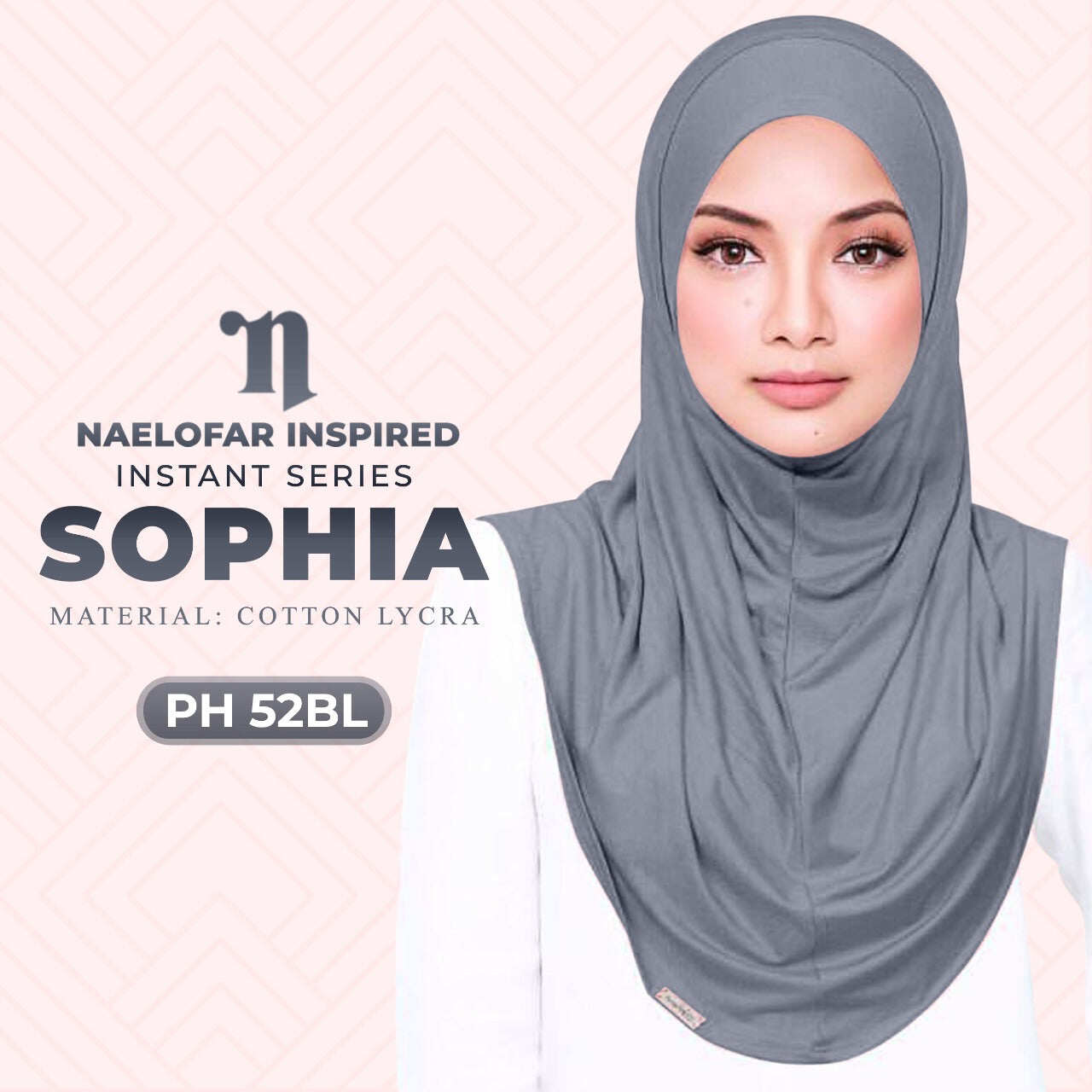 sophia instant naelofar hijab